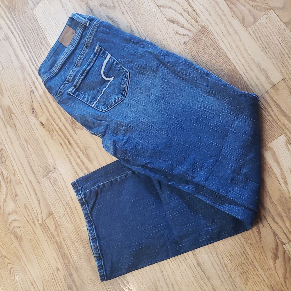 (6) AEO American Eagle Outfitters Original Bootcut Jeans Denim Casual Streetwear
